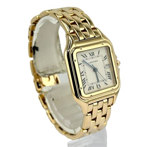 cartier watch 18k 95336 d988|cartier panthere watch 883968.